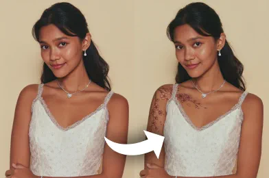 Add tattoo to photo