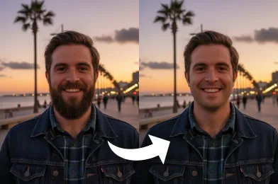 Free AI Beardless Filter