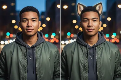 AI Cat Ears Filter