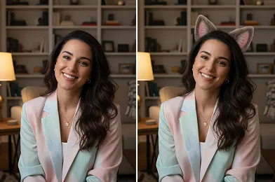 AI Cat Ears Filter for Free