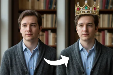 Add Crown to Photo Online