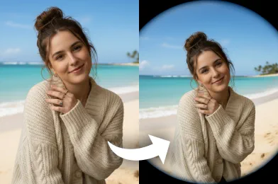 AI Fisheye Filter free