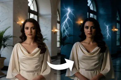 Add Lightning to Photo