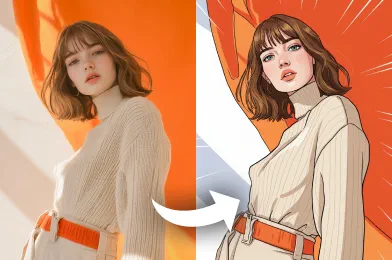 Filtre Manga IA
