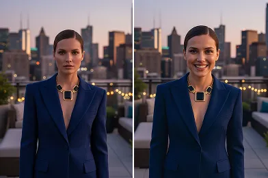 AI Smile Filter