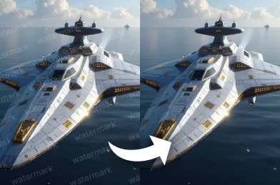AI Watermark Remover Example 1