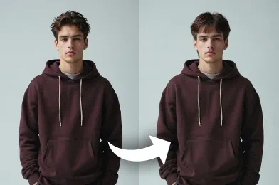AI Hairstyle Changer Example 1