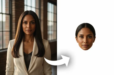 AI Face Cut Out Filter