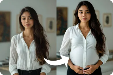 Pregnant AI Filter