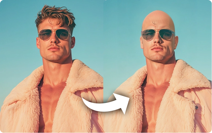 AI Bald Filter